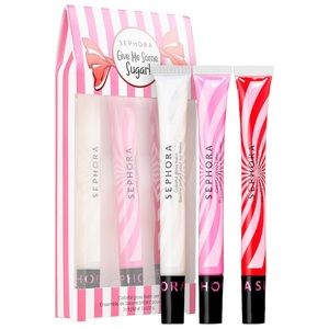 BNWT Sephora Give Me Some Sugar Colorful Gloss Balm Set
